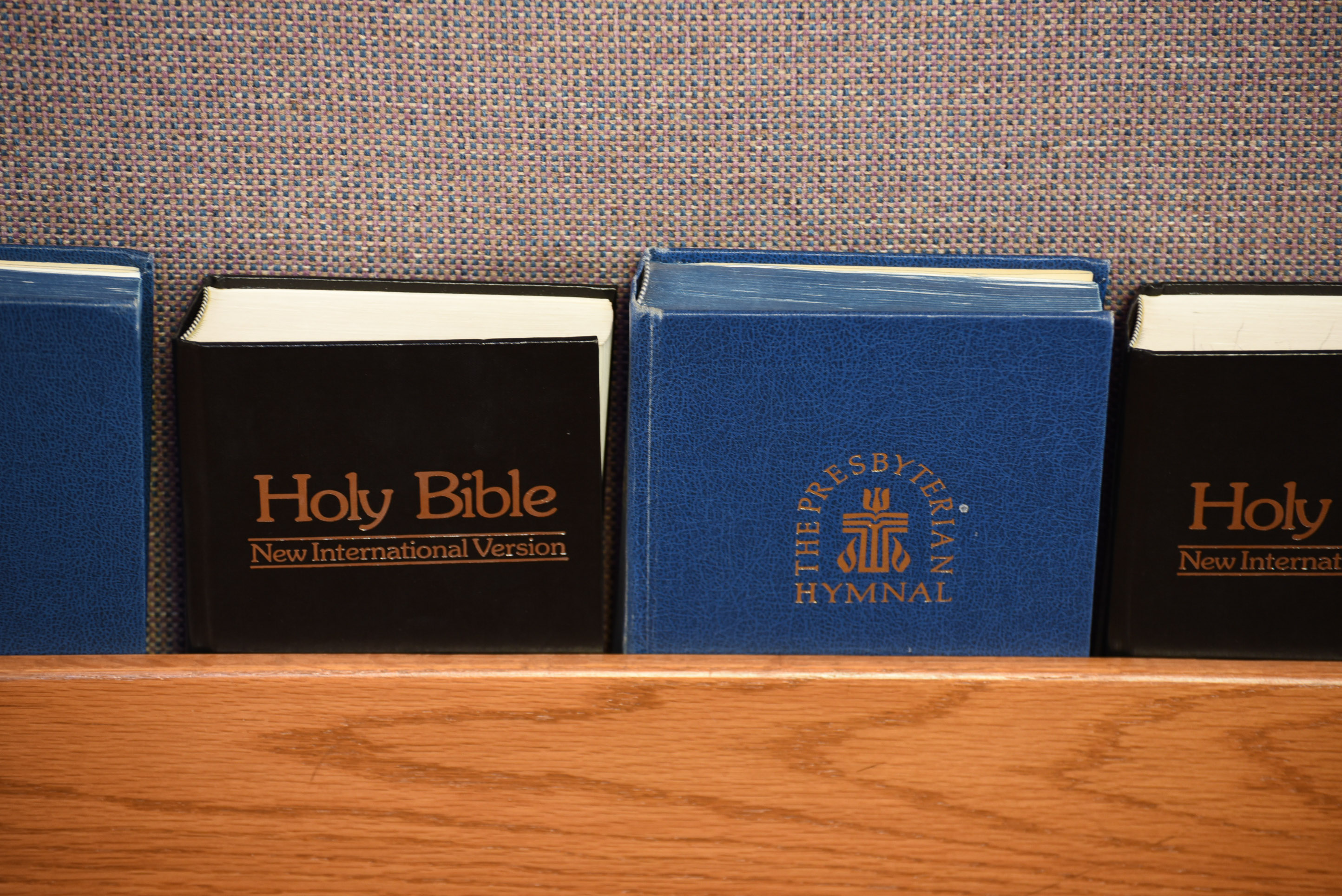 Pew Bibles and Hymnals