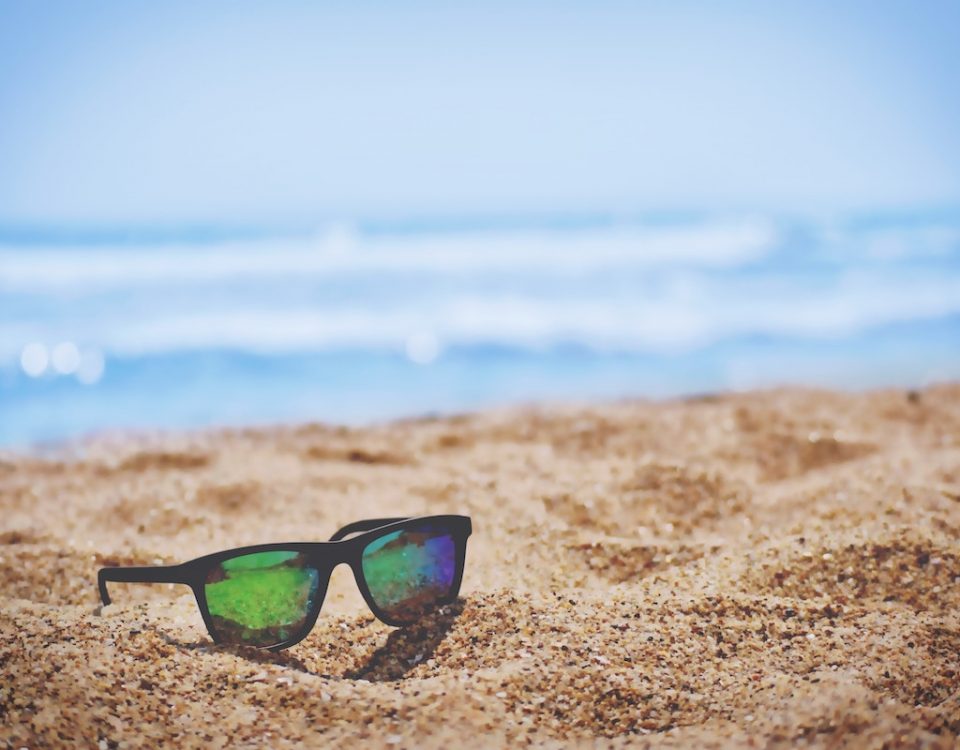 Sun Glasses on the Beach