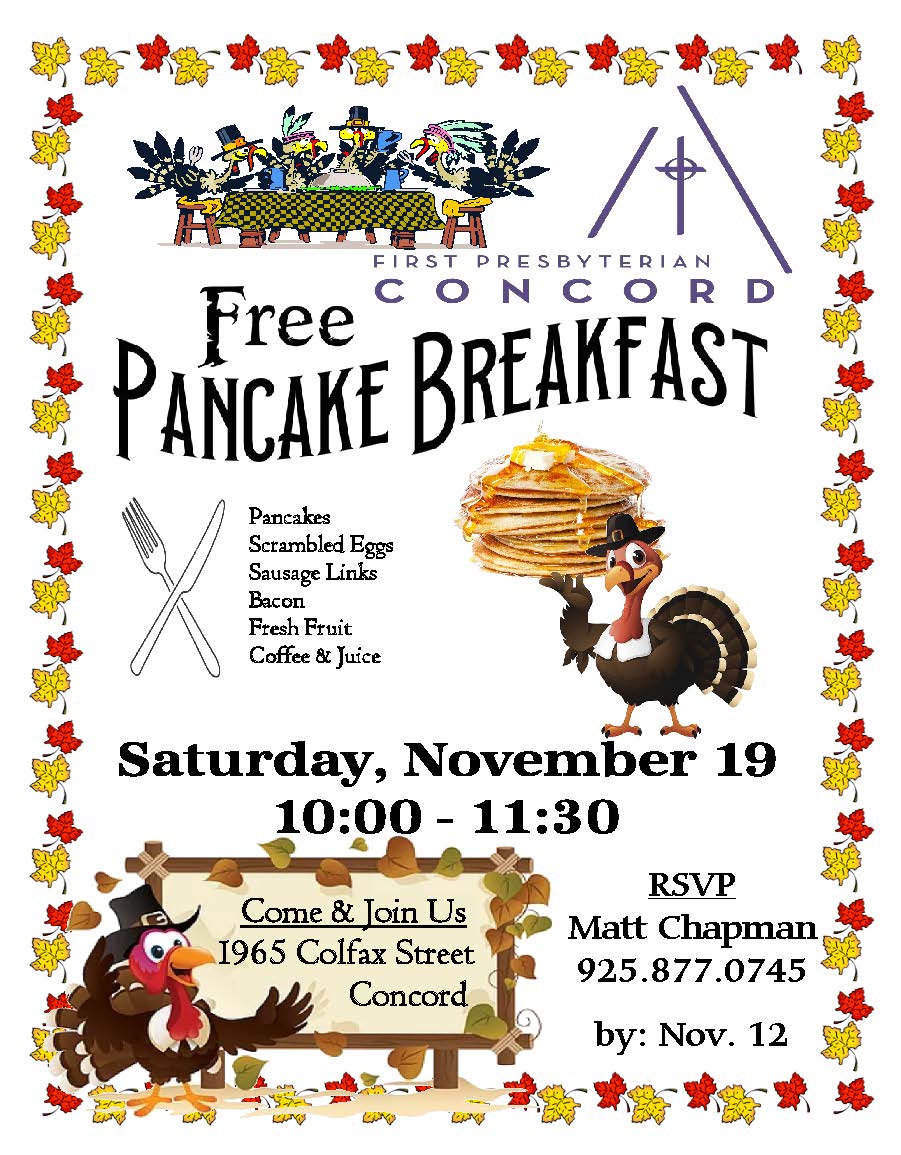 Pancake Breakfast — First Presbyterian Church Concord